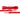 Red shoelaces with black speckles on a white background